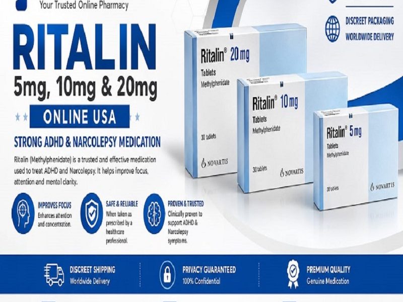 Buy Ritalin 5mg ,10mg & 20mg Online USA - Strong ADHD & Narcolepsy Medication
