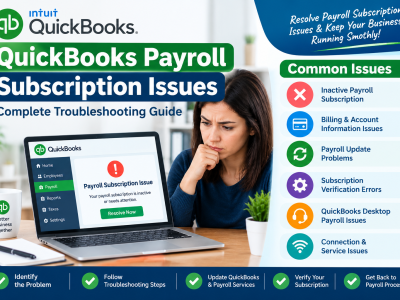 QuickBooks Payroll Subscription Issues – Complete Troubleshooting Guide