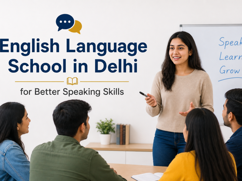 English Language School in Delhi for Better Speaking Skills