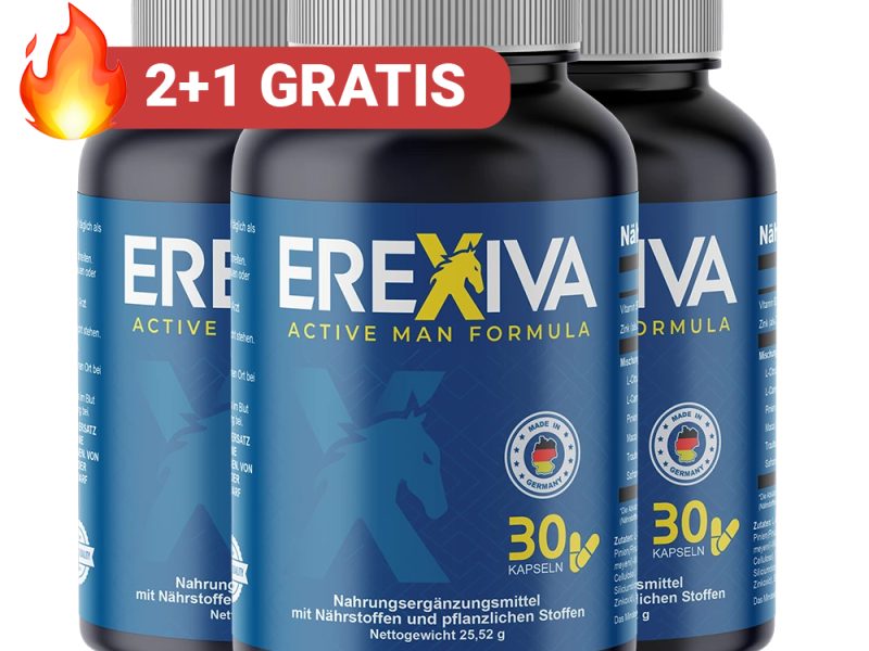 Erexiva Review: Ingredients, Benefits, Dosage & Where to Buy