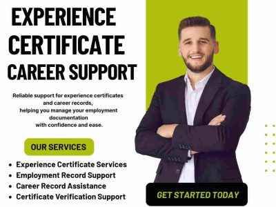 Genuine Experience Certificate Provider Services in Punjab