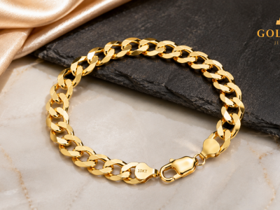 Buy 10k 14k Gold Bracelets in Texas USA-Gold Bar Jeweler