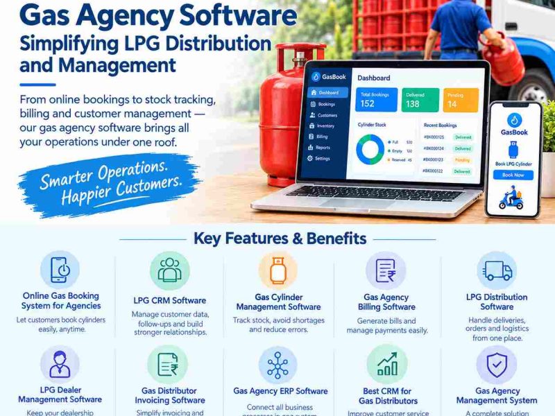 Gas Agency Software: Simplifying LPG Distribution and Management