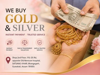 Trusted Gold Buyers in Guwahati – Gold Cash Limited