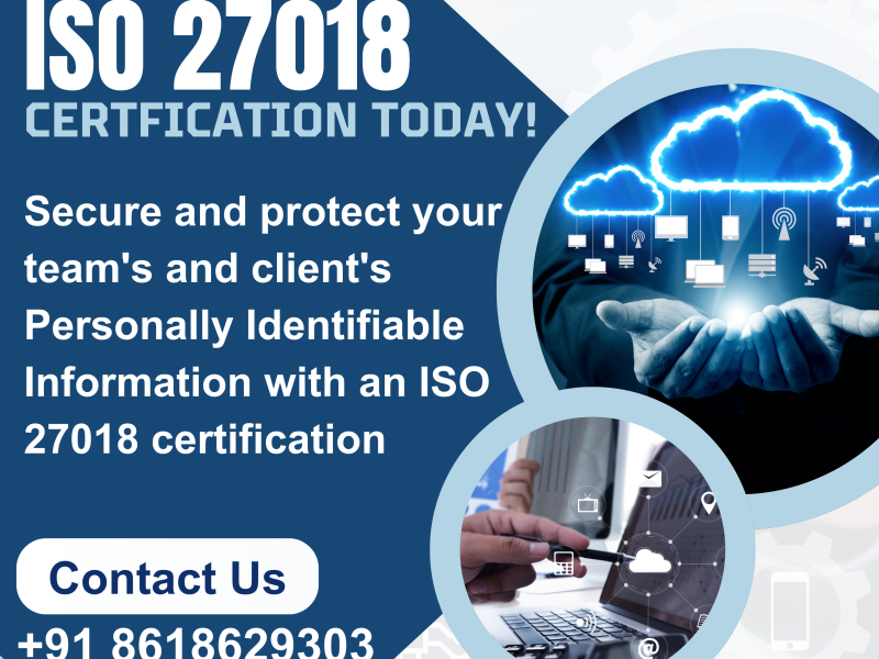 ISO 27018 Certification in Chennai – Strengthen Cloud Data Privacy
