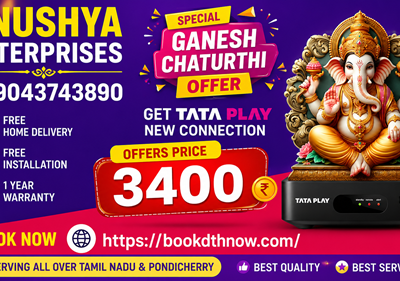 Tata Play New DTH Connection Offers in Mannargudi | Tiruvarur | 9043743890