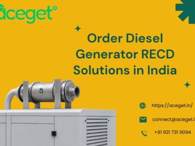 Order Diesel Generator RECD Solutions in India