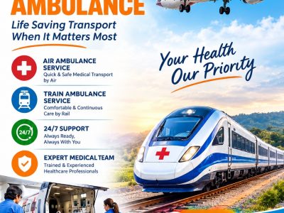 King Train Ambulance from Gorakhpur- operating with immediate effects