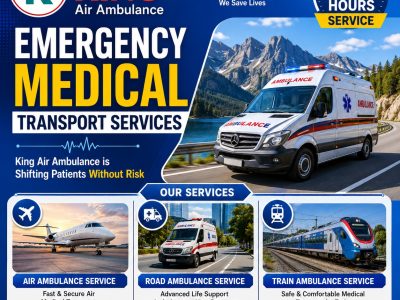 King Affordable Train Ambulance from Mumbai- Pocket Friendly Price offered