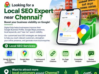 Local SEO Expert Near Koyambedu | DigitalSrija – Get Found Locally