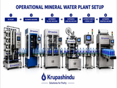 Top Mineral Water Plant Manufacturer in India | Mineral Water Business