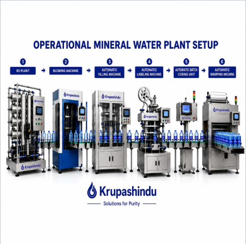 Top Mineral Water Plant Manufacturer in India | Complete Setup Guide