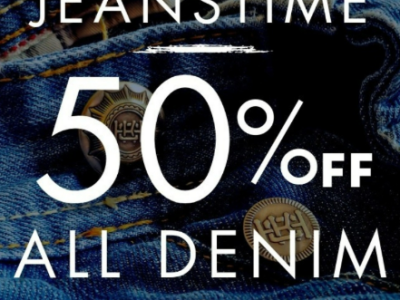 50% OFF on All Denim Styles!