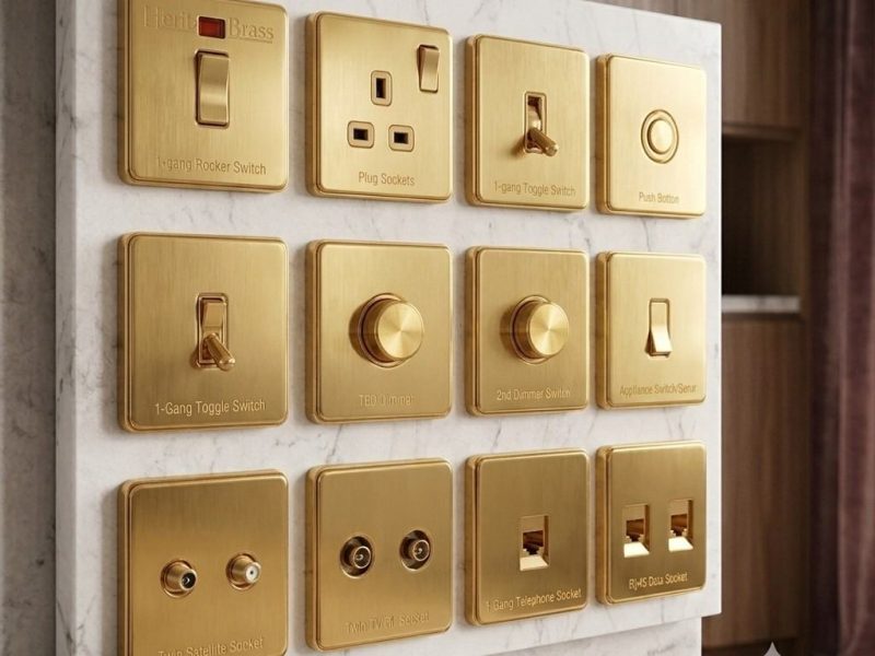 Heritage Brass Electrical Range – Buy Now UAE
