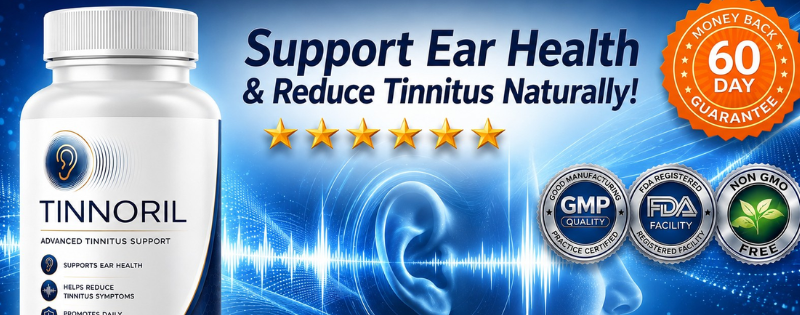 Tinnoril Ear Health Supplement for Hearing & Nerve Support