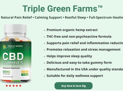Triple Green Farms CBD Gummies – Your Daily Wellness Companion