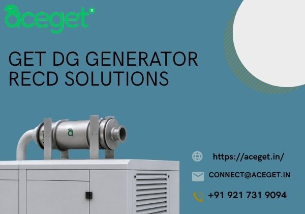 Get DG Generator RECD Solutions