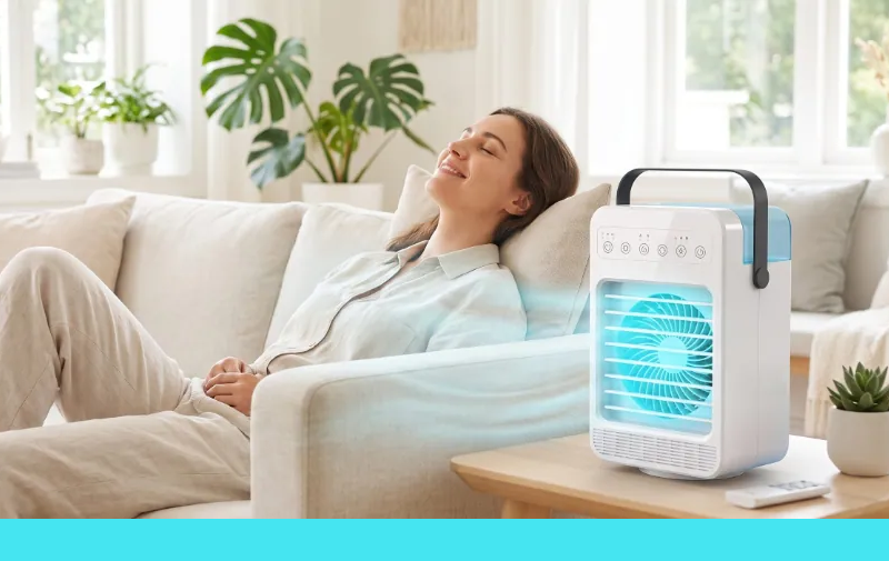 Cooljet Portable AC: Cool Comfort in Minutes