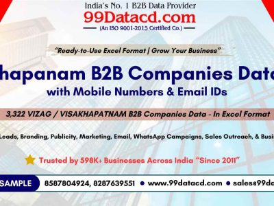 List of 3000+ Companies in Visakhapatnam with Verified B2B Data
