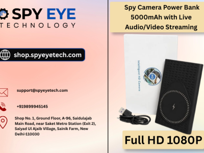 Wireless Live View Power Bank Camera from SPY EYE TECHNOLOGY