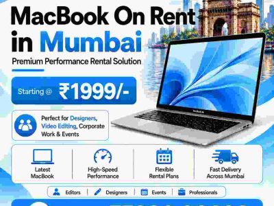 Rent a macbook on start at rs.1999/- Mumbai Vashi, Navimumbai