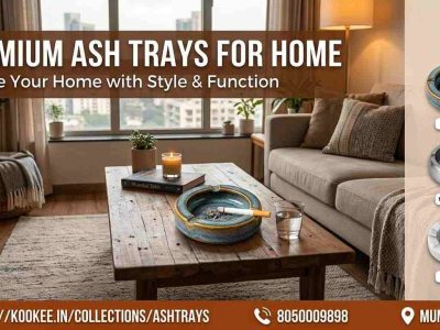 Odor-Free and Smokeless Ashtrays for Living Room Use