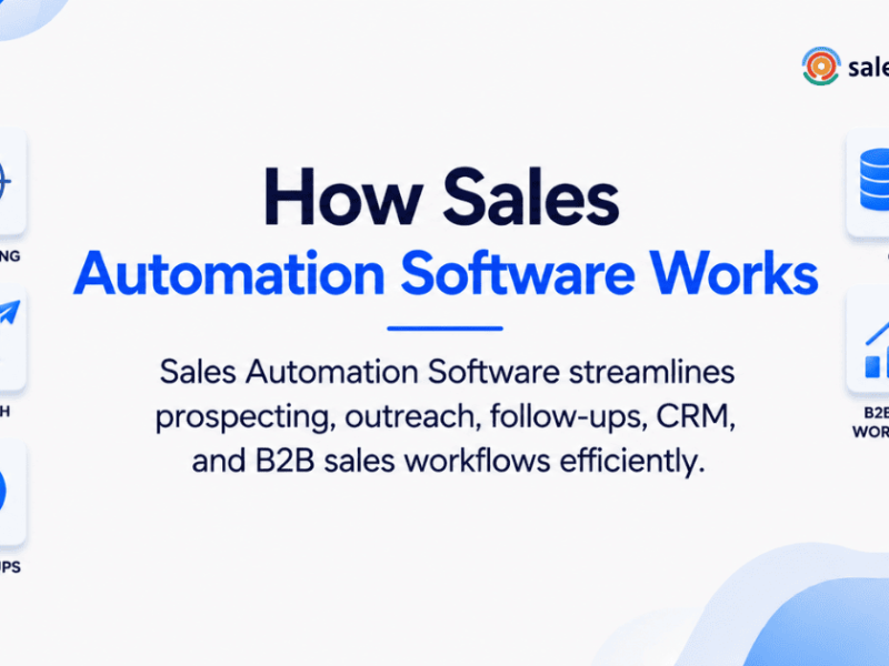 Reduce Manual Sales Work with Sales Automation Software