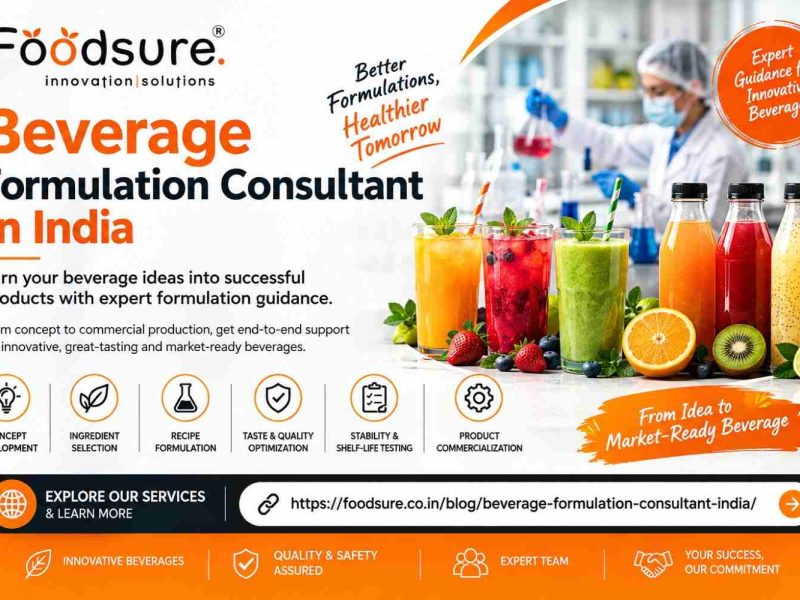 Beverage Formulation Consultant in India for Innovative Drinks