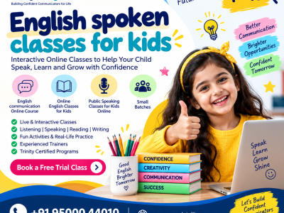 Live Online English Communication Classes for Kids