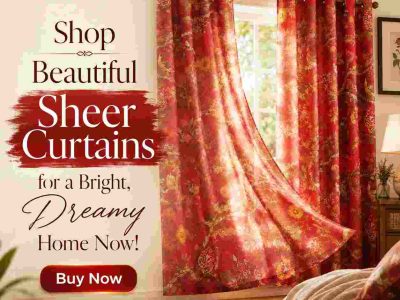 Shop Beautiful Sheer Curtains for a Bright, Dreamy Home Now!