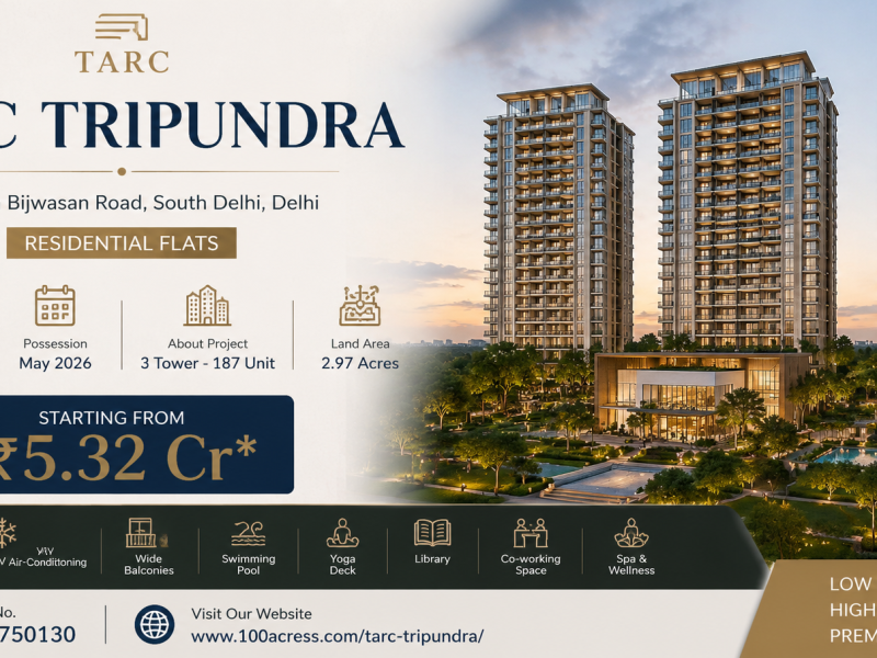 TARC Tripundra – Luxury Living in South Delhi